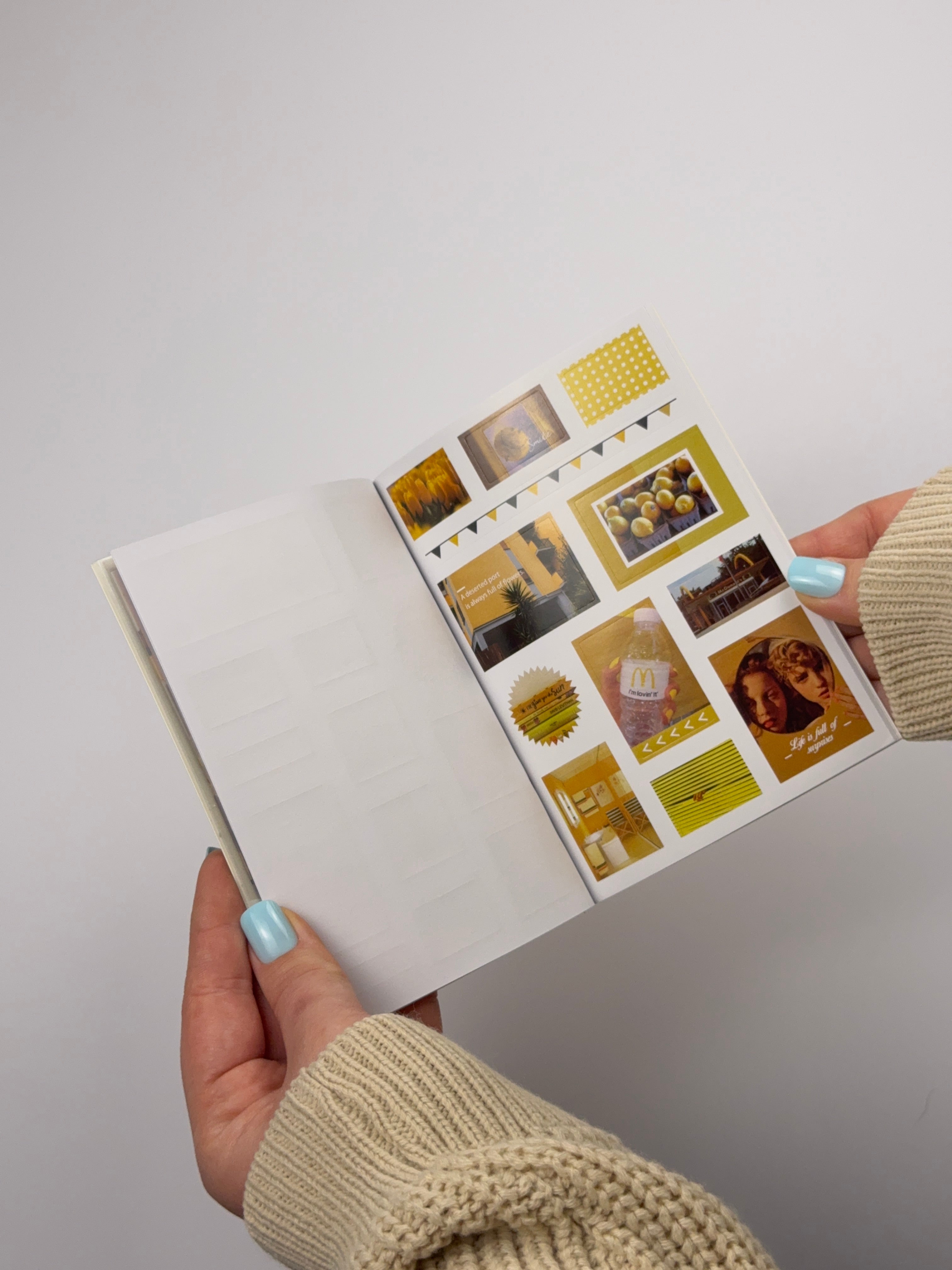 Aesthetic Sticker Book Set – 20 Sheets