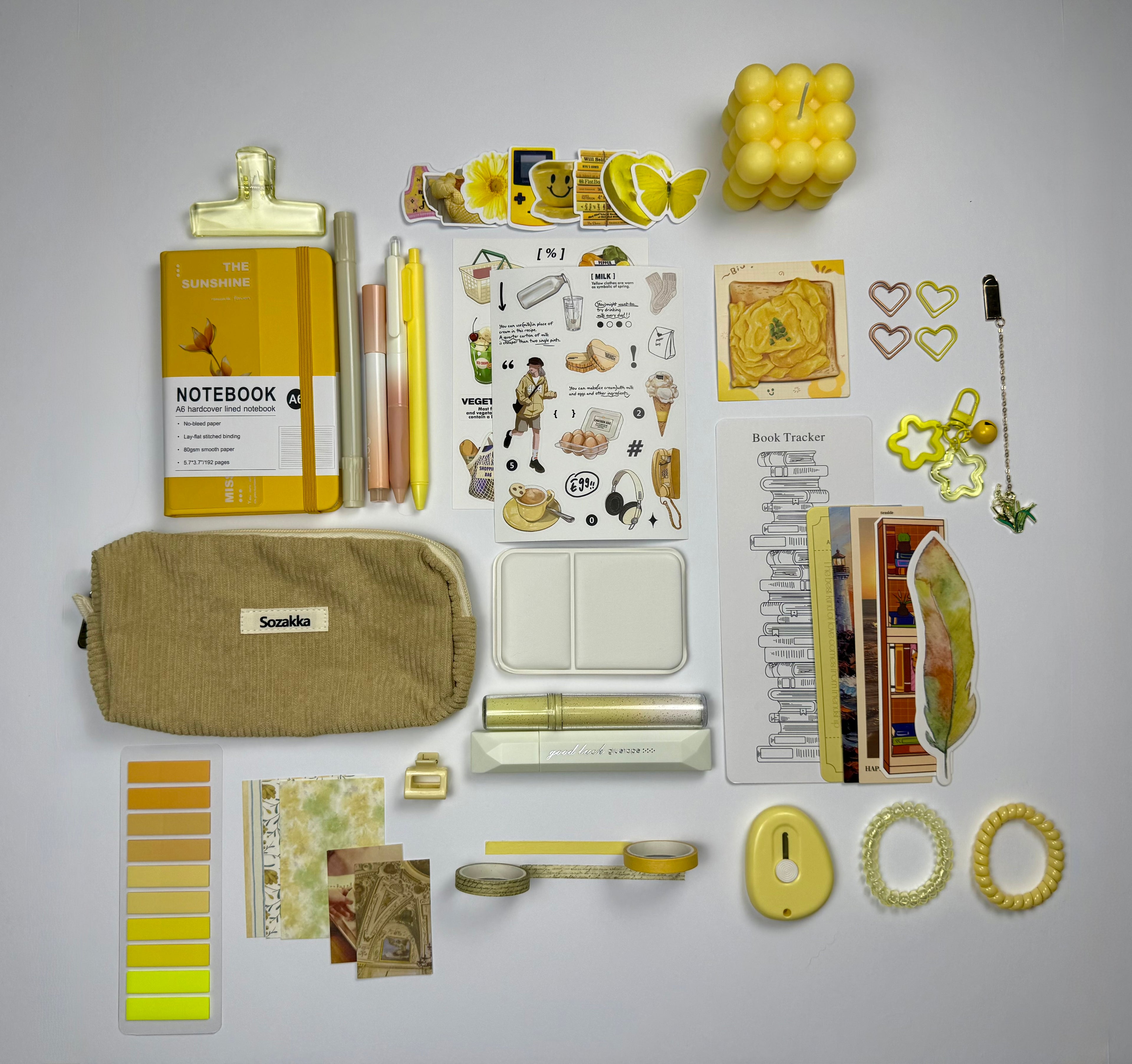 Golden Calm - A warm, muted yellow inspired by soft golden light and cozy quiet moments