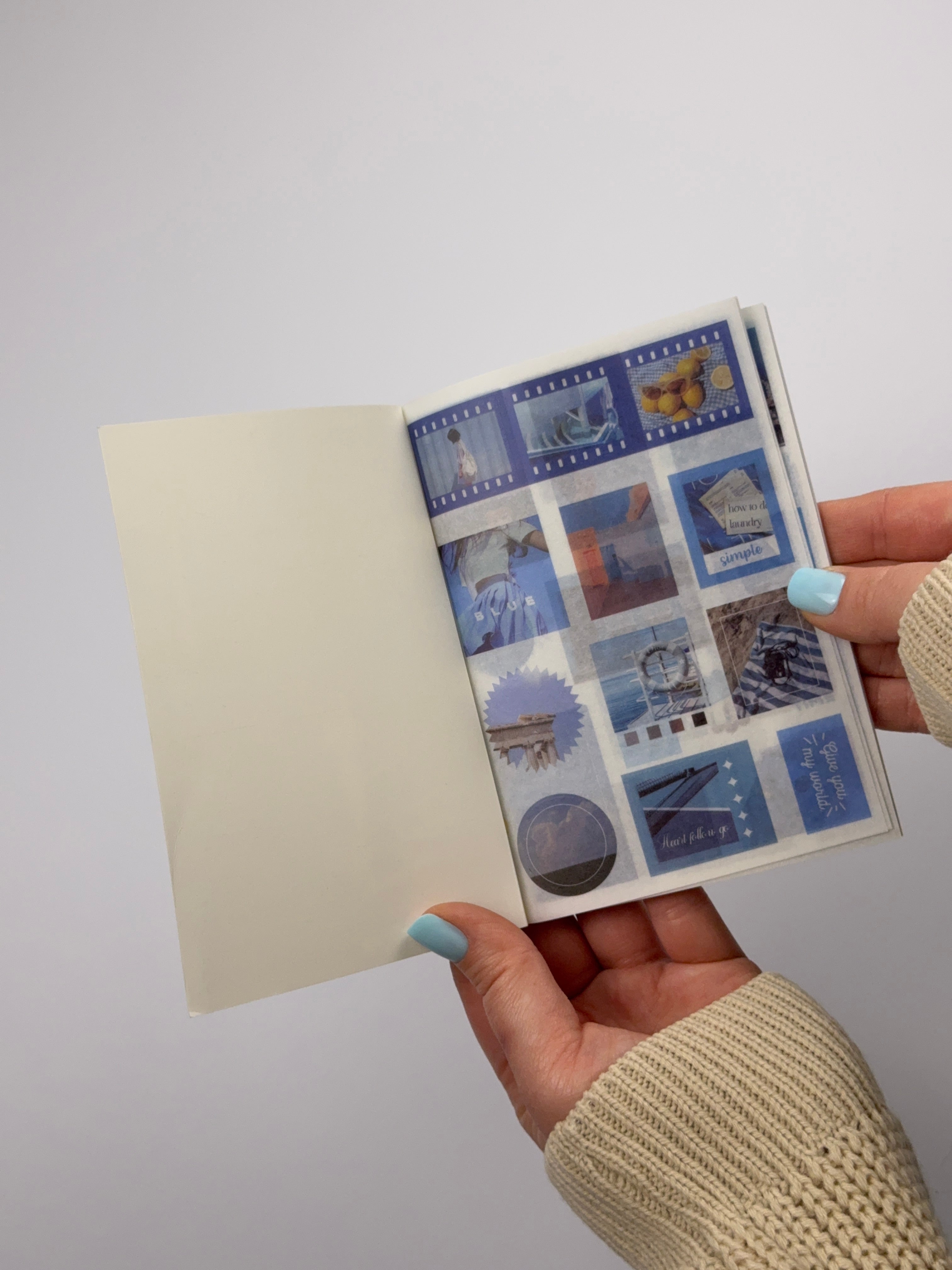 Aesthetic Sticker Book Set – 20 Sheets