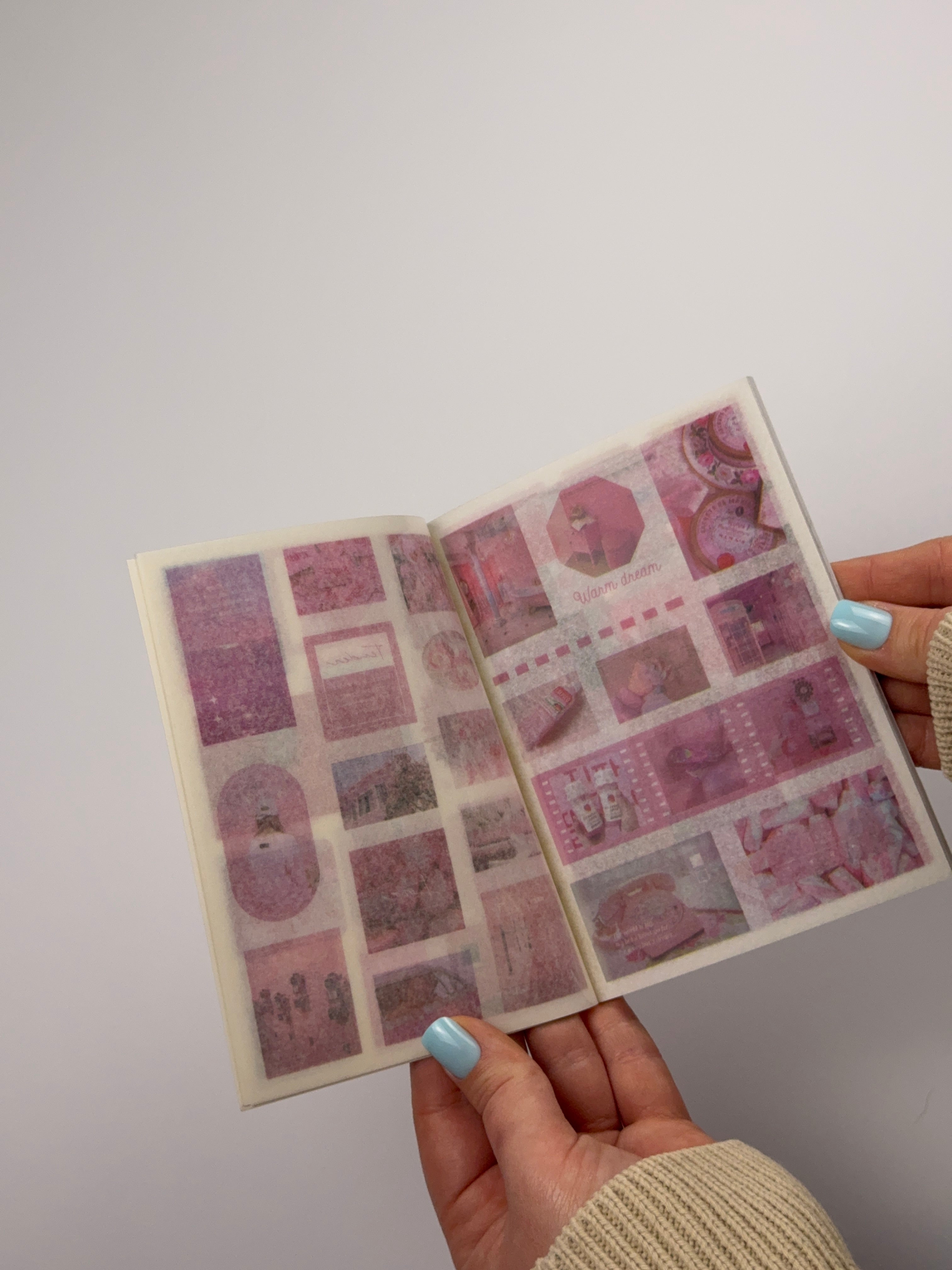 Aesthetic Sticker Book Set – 20 Sheets