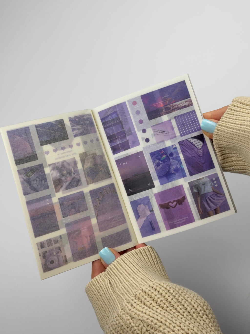 Aesthetic Sticker Book Set – 20 Sheets