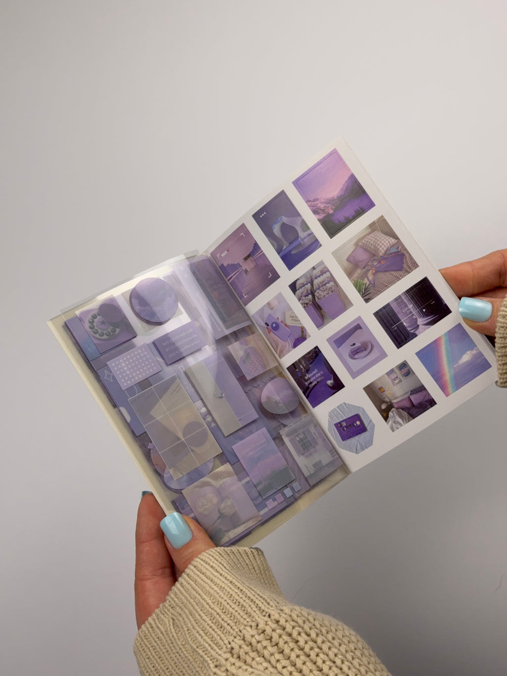 Aesthetic Sticker Book Set – 20 Sheets