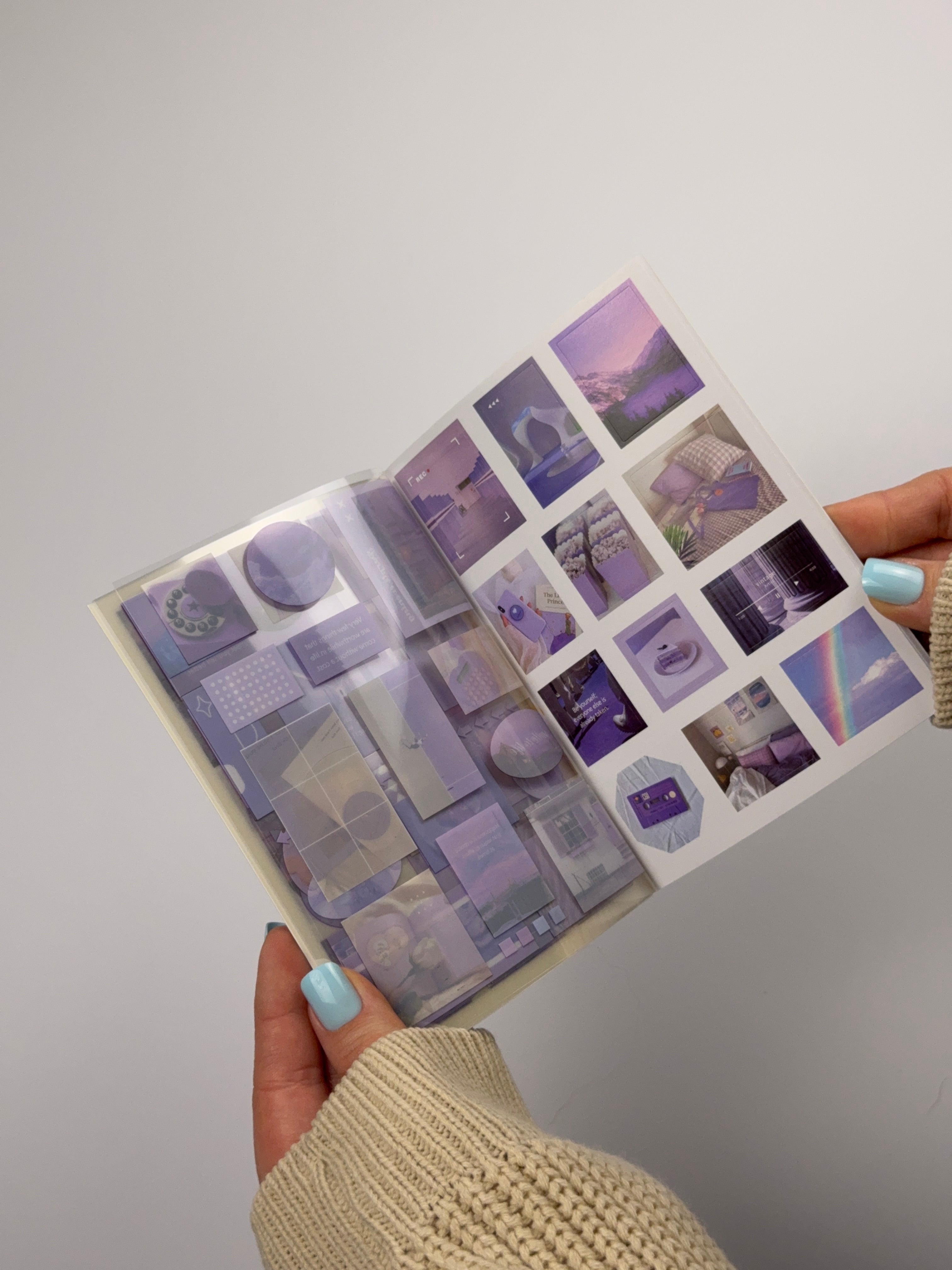 Aesthetic Sticker Book Set – 20 Sheets