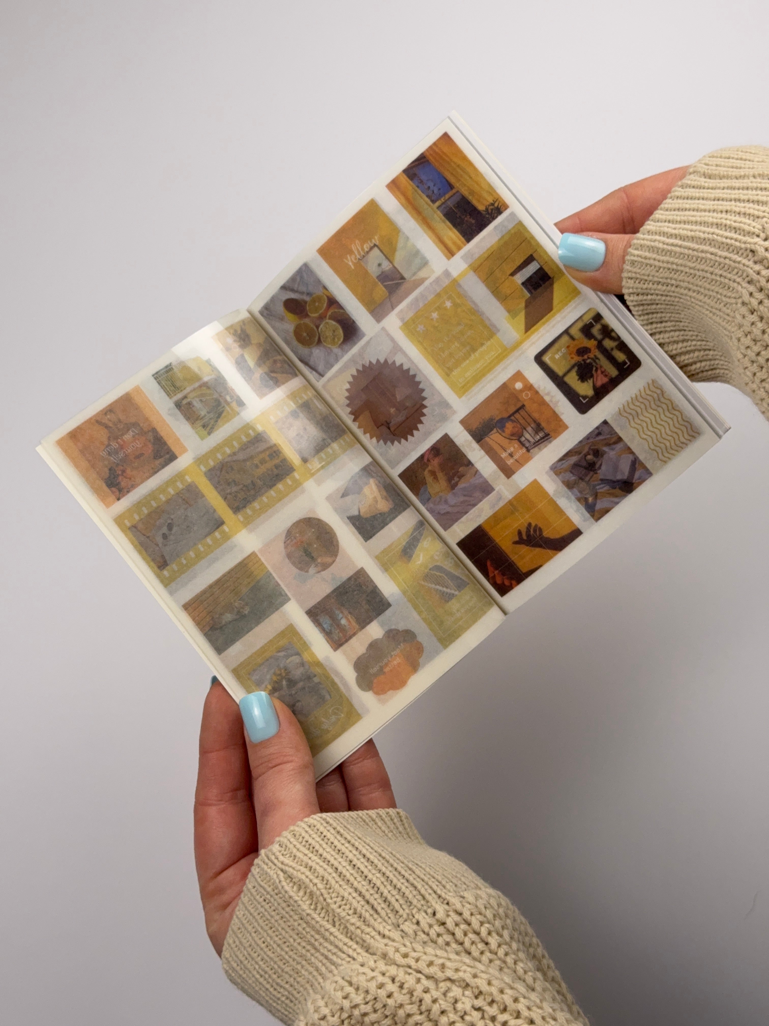 Aesthetic Sticker Book Set – 20 Sheets