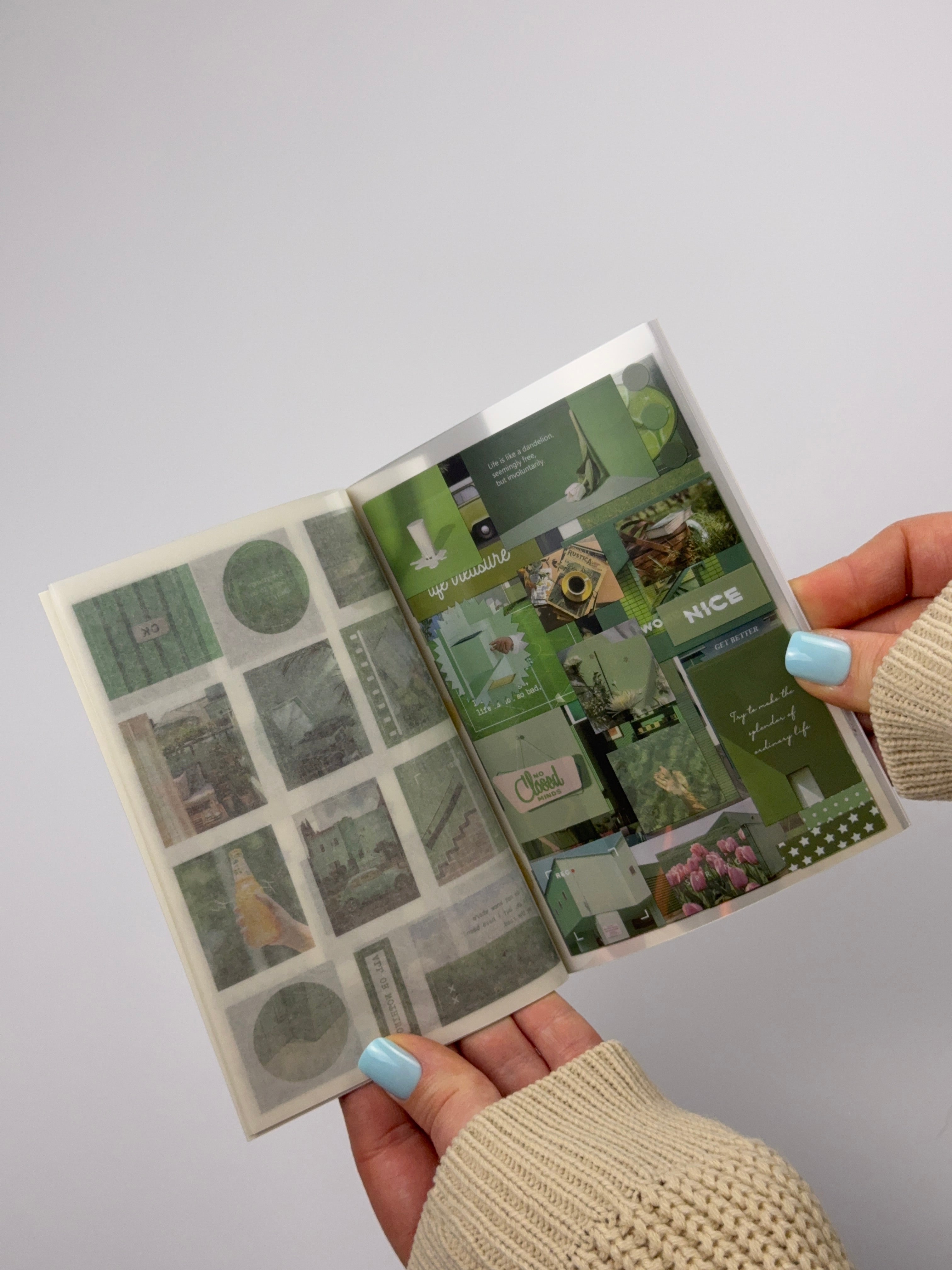 Aesthetic Sticker Book Set – 20 Sheets