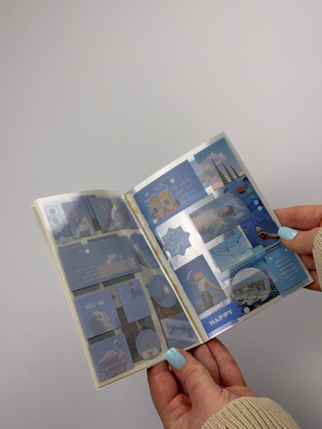 Aesthetic Sticker Book Set – 20 Sheets