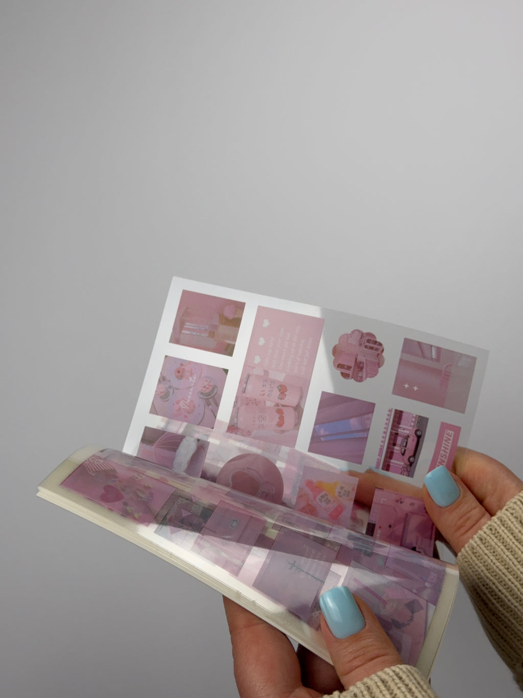 Aesthetic Sticker Book Set – 20 Sheets