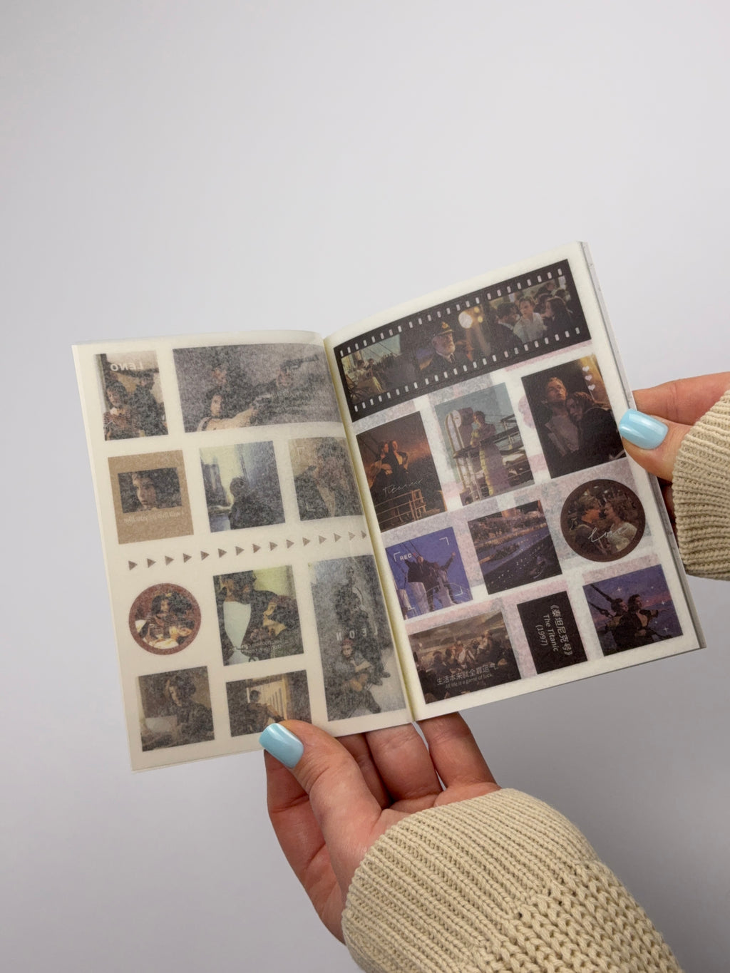 Aesthetic Sticker Book Set – 20 Sheets