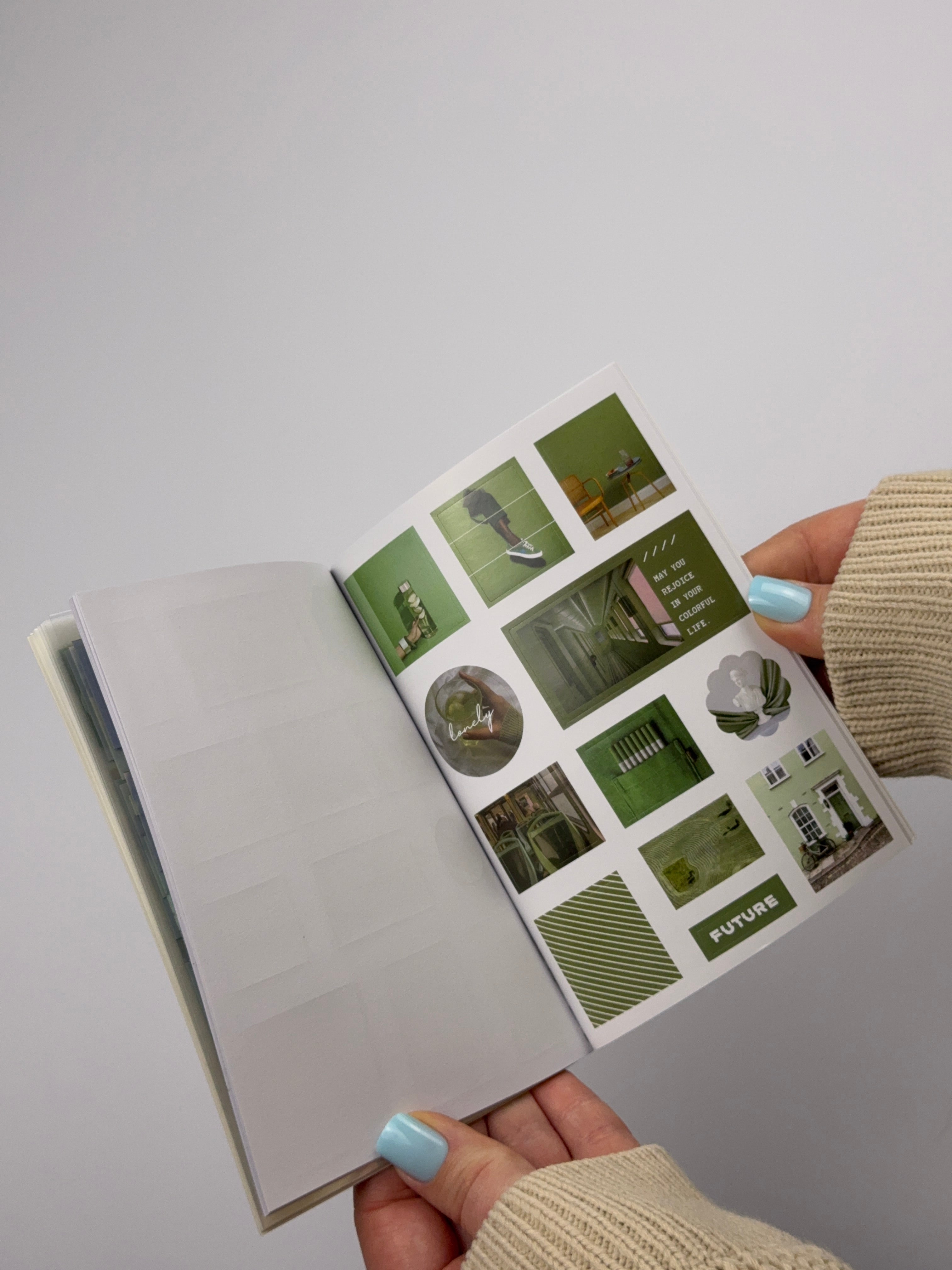 Aesthetic Sticker Book Set – 20 Sheets