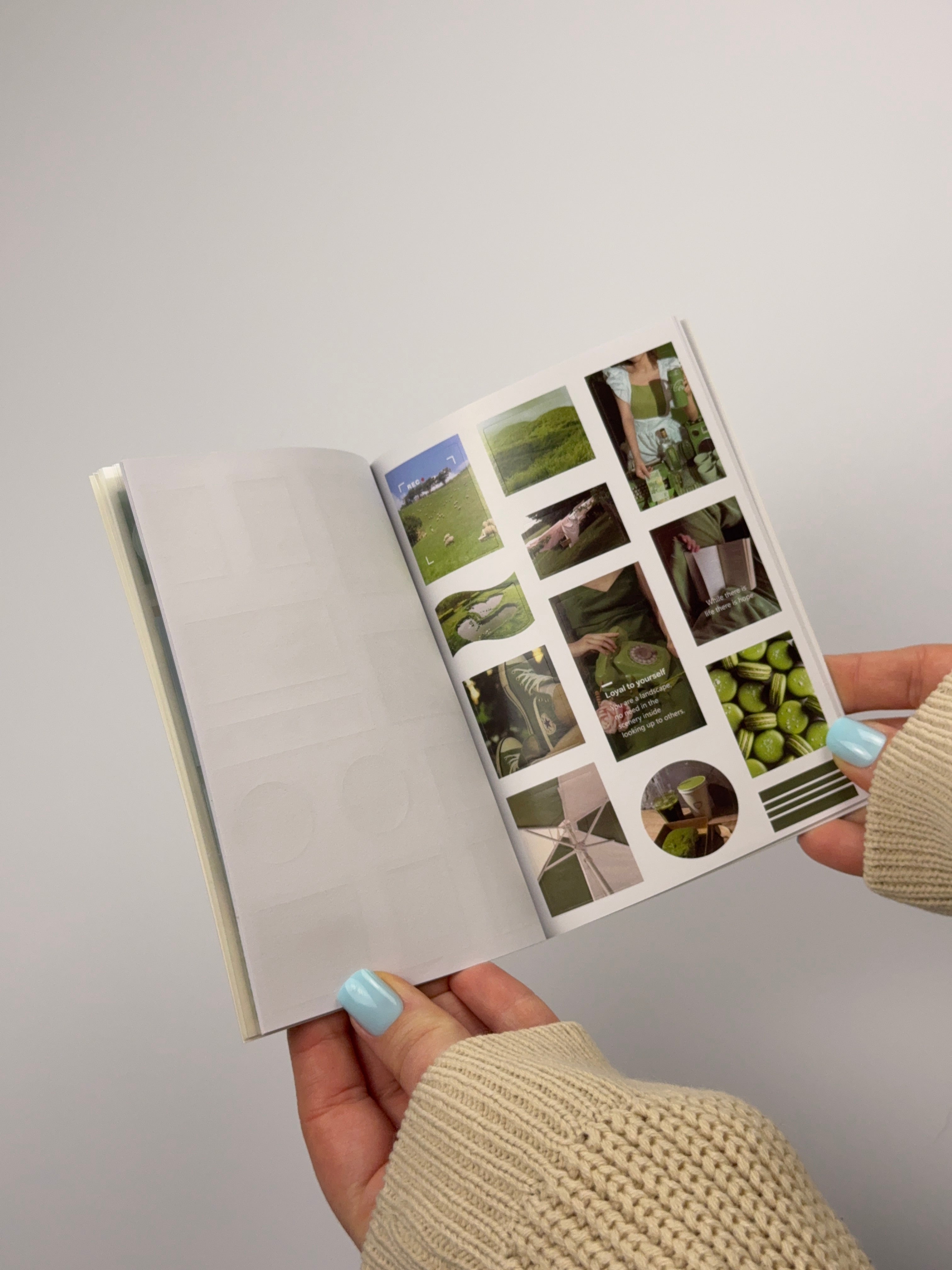 Aesthetic Sticker Book Set – 20 Sheets