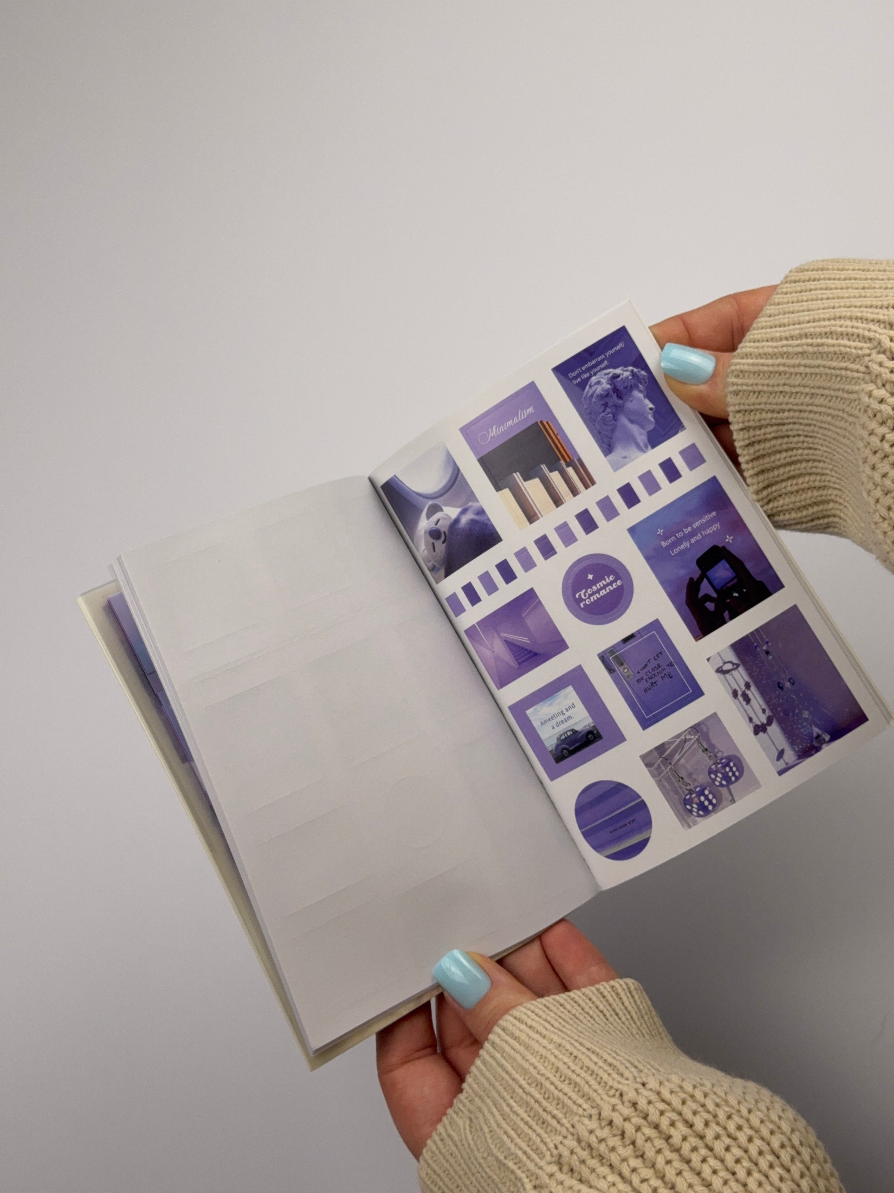 Aesthetic Sticker Book Set – 20 Sheets