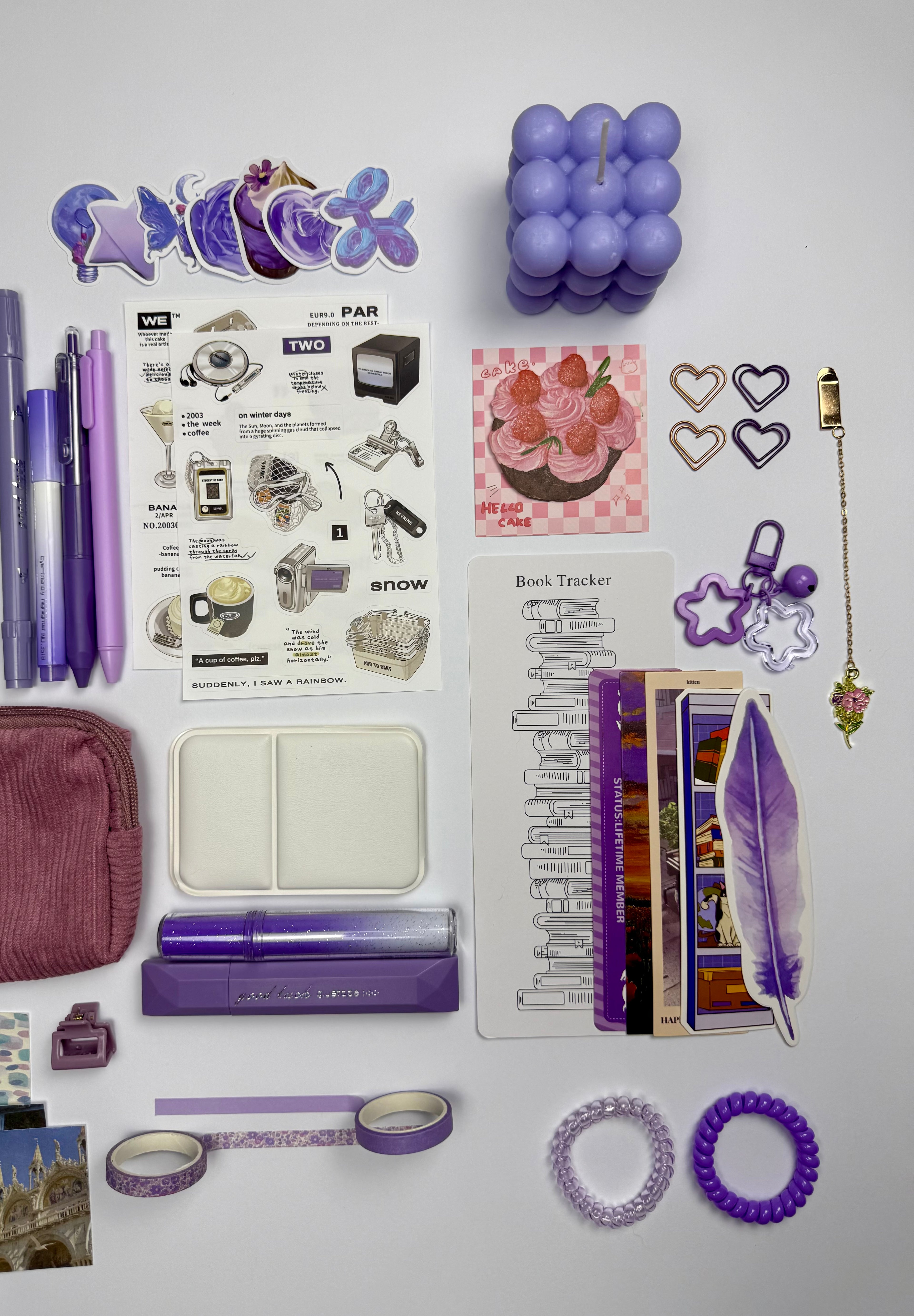 Lavender Pause - A soft lavender shade, calm and soothing