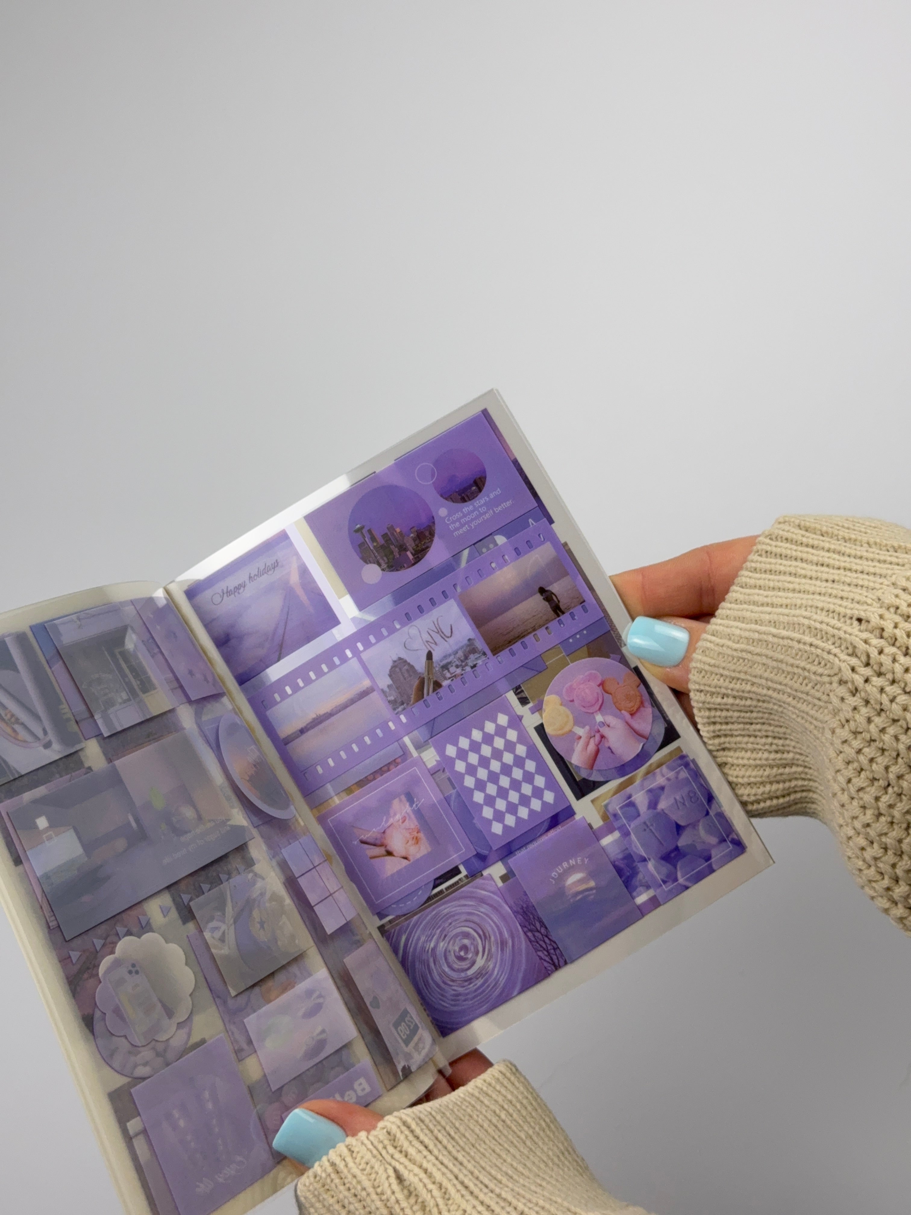 Aesthetic Sticker Book Set – 20 Sheets