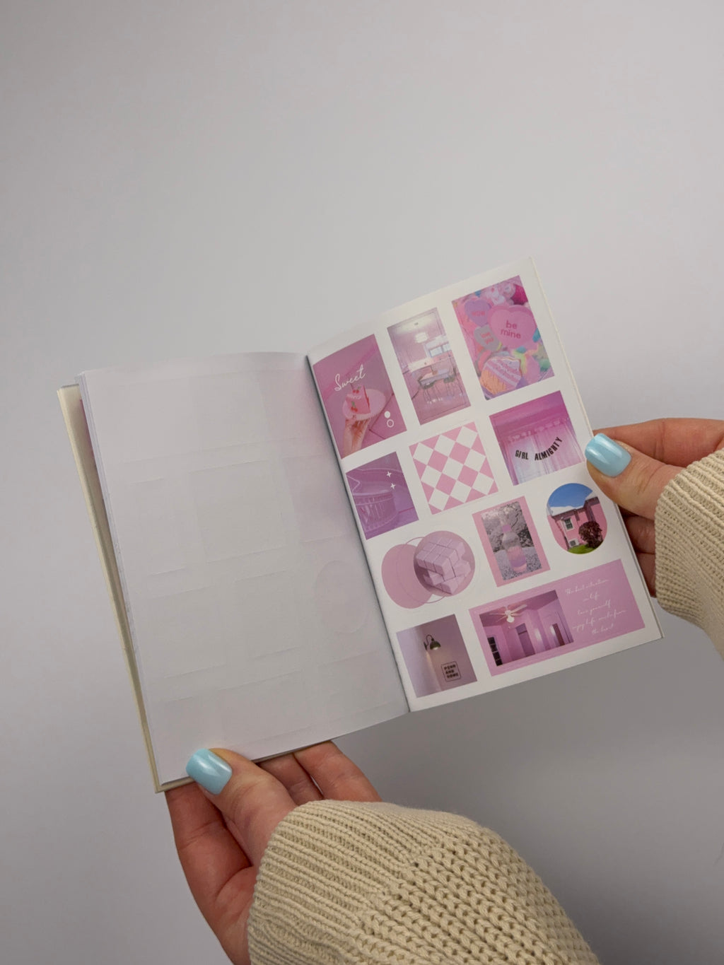 Aesthetic Sticker Book Set – 20 Sheets