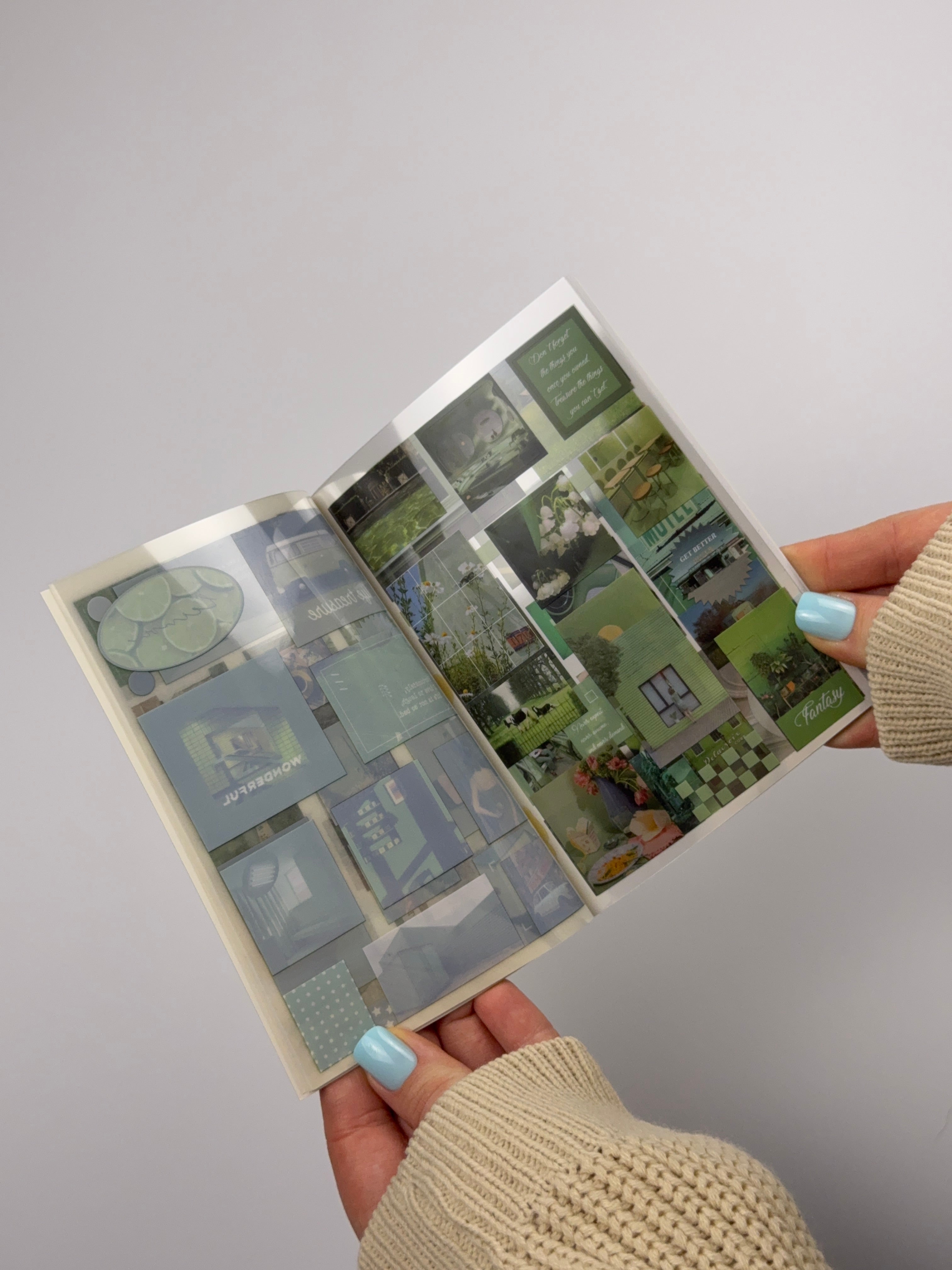 Aesthetic Sticker Book Set – 20 Sheets