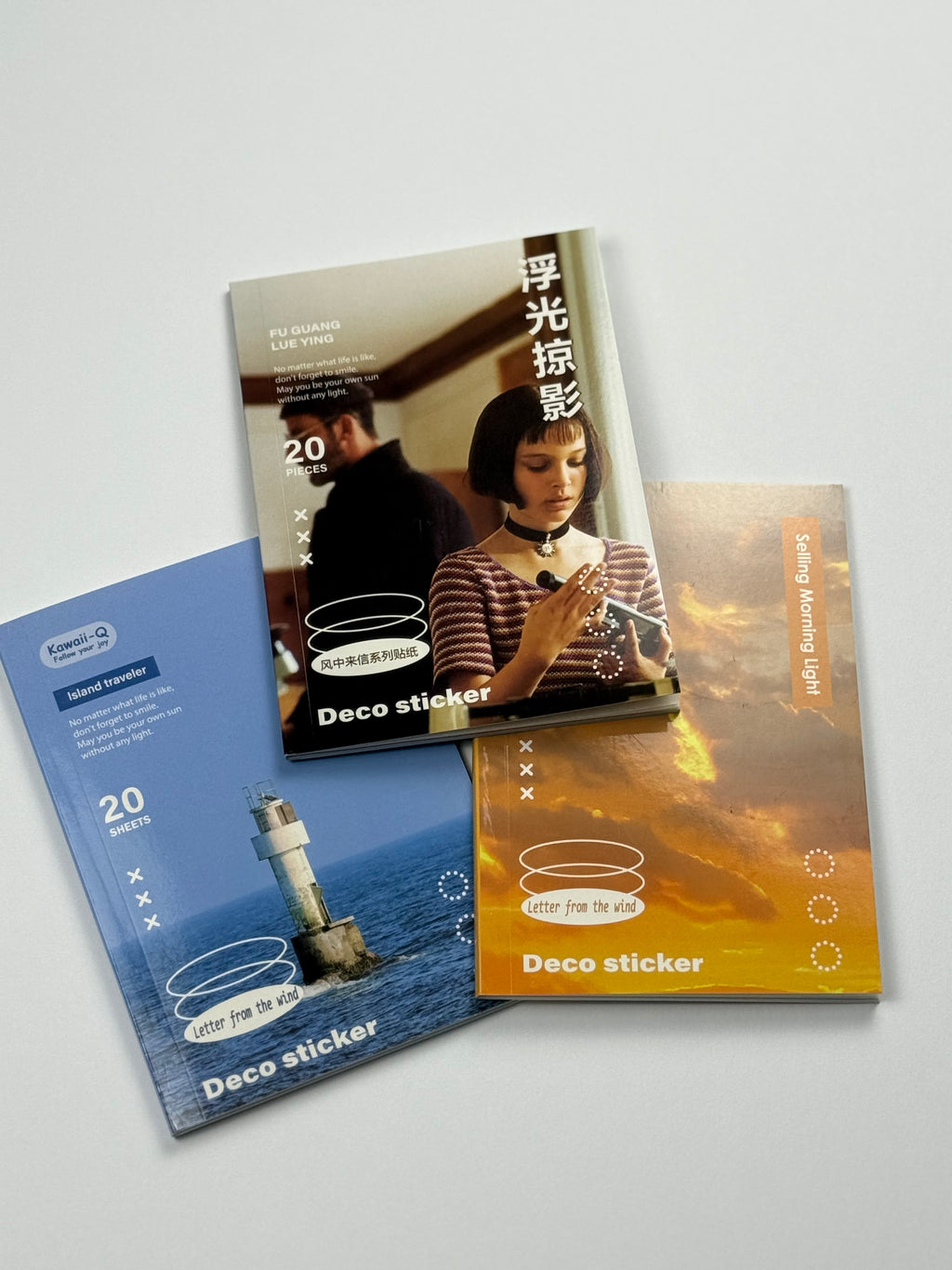 Aesthetic Sticker Book Set – 20 Sheets