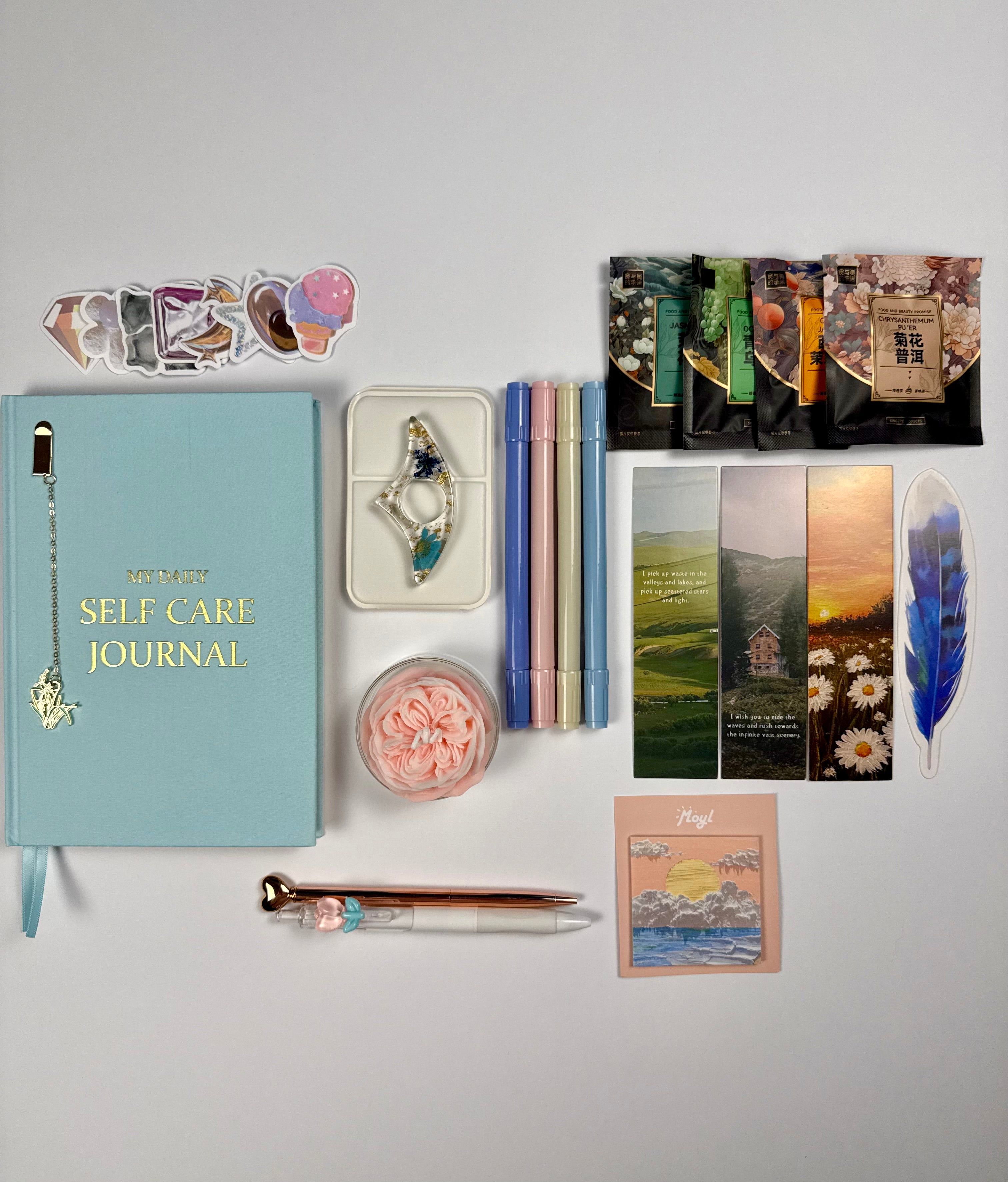 Self Care & Reading Journal Set ✨
