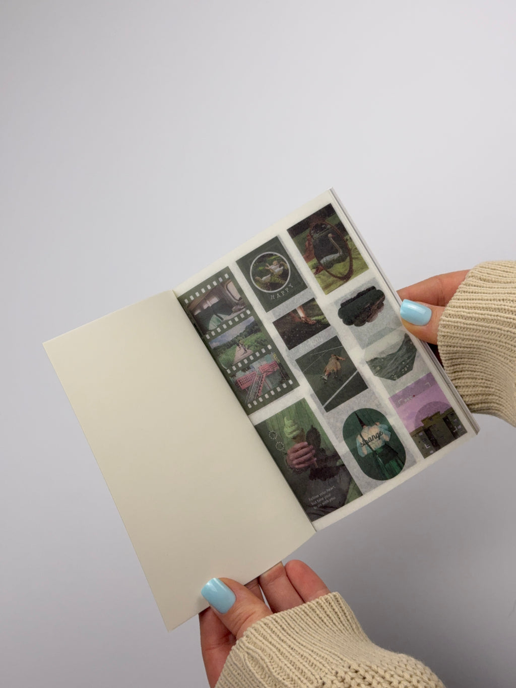 Aesthetic Sticker Book Set – 20 Sheets