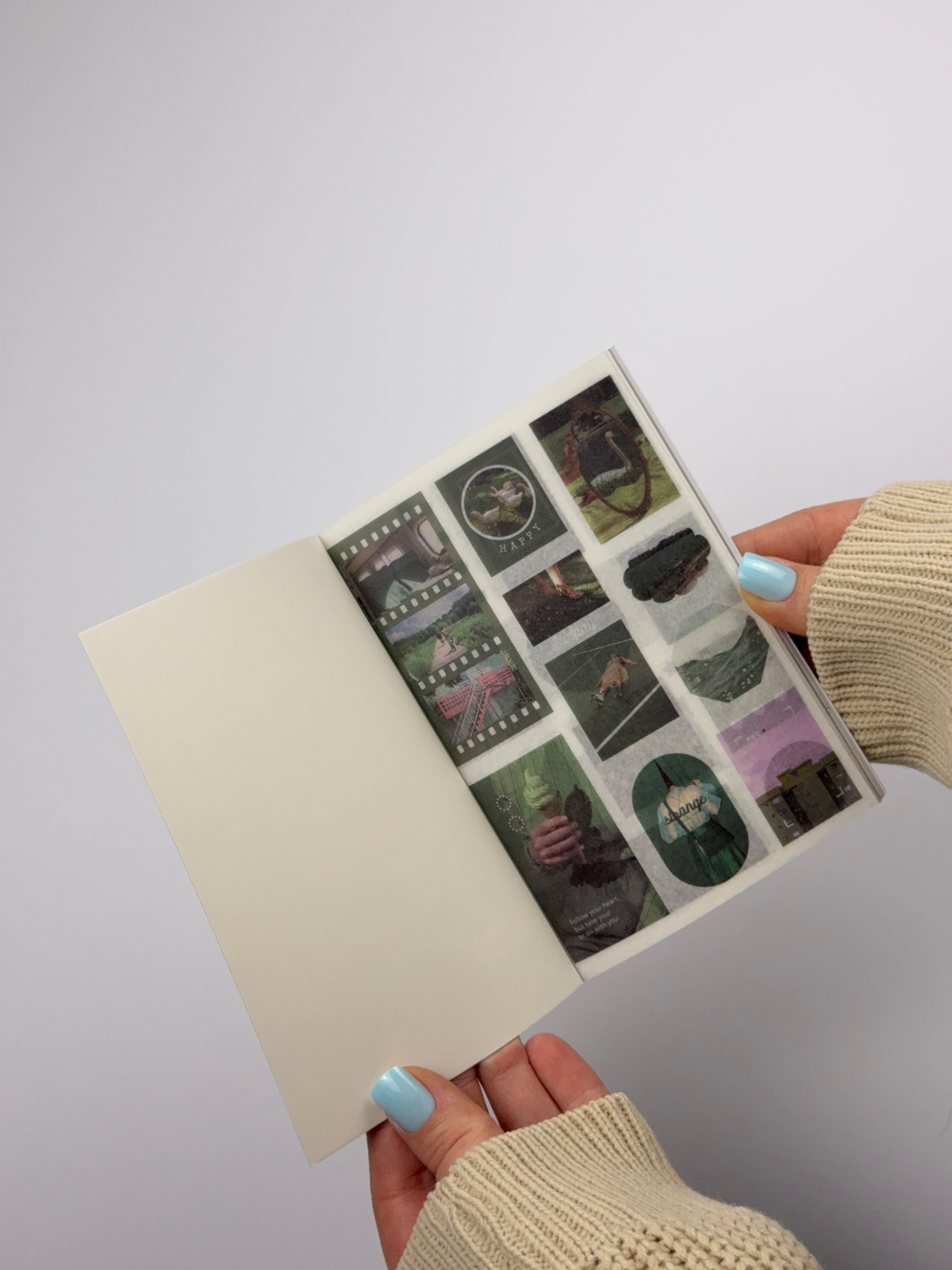 Aesthetic Sticker Book Set – 20 Sheets