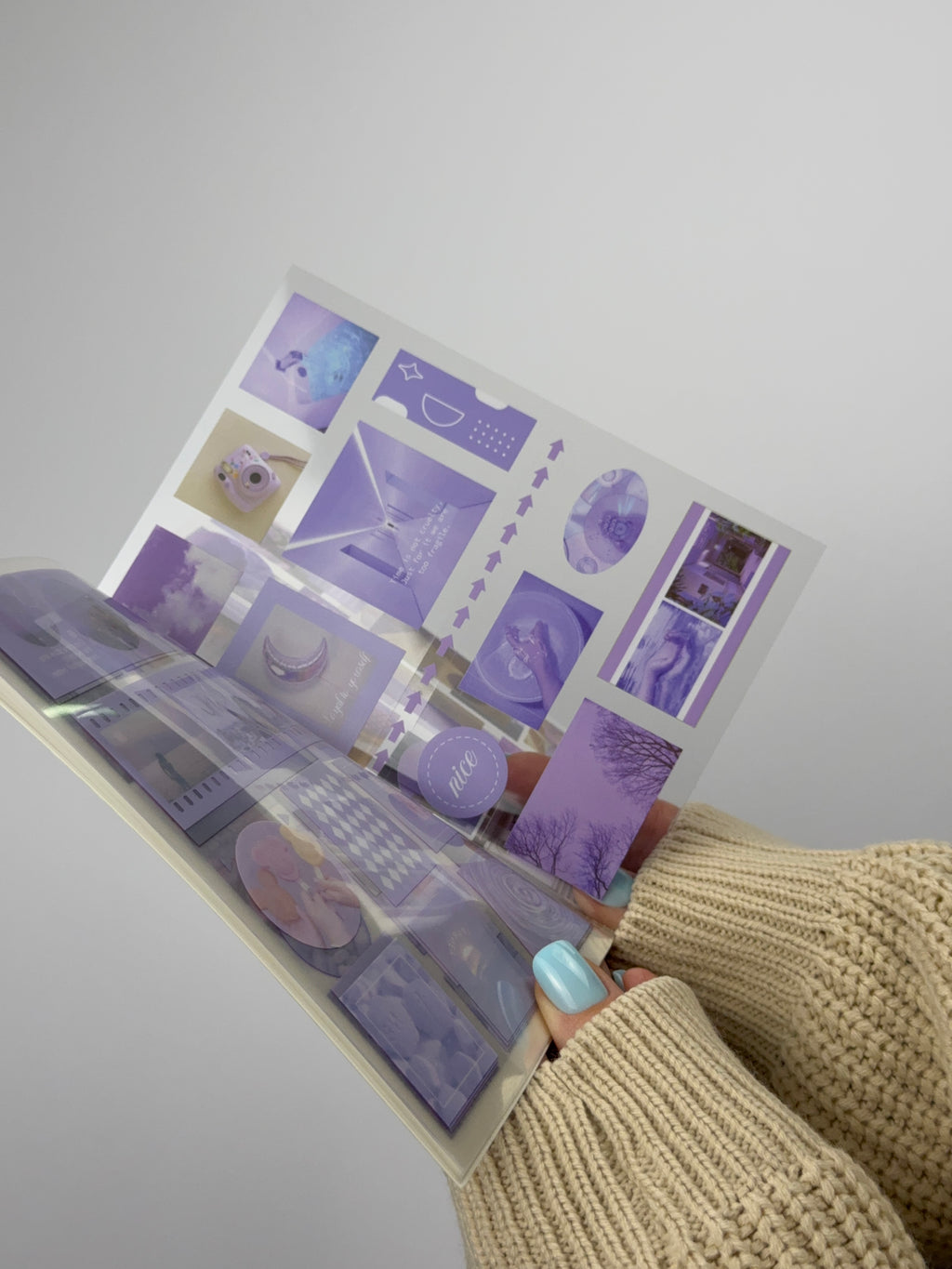 Aesthetic Sticker Book Set – 20 Sheets