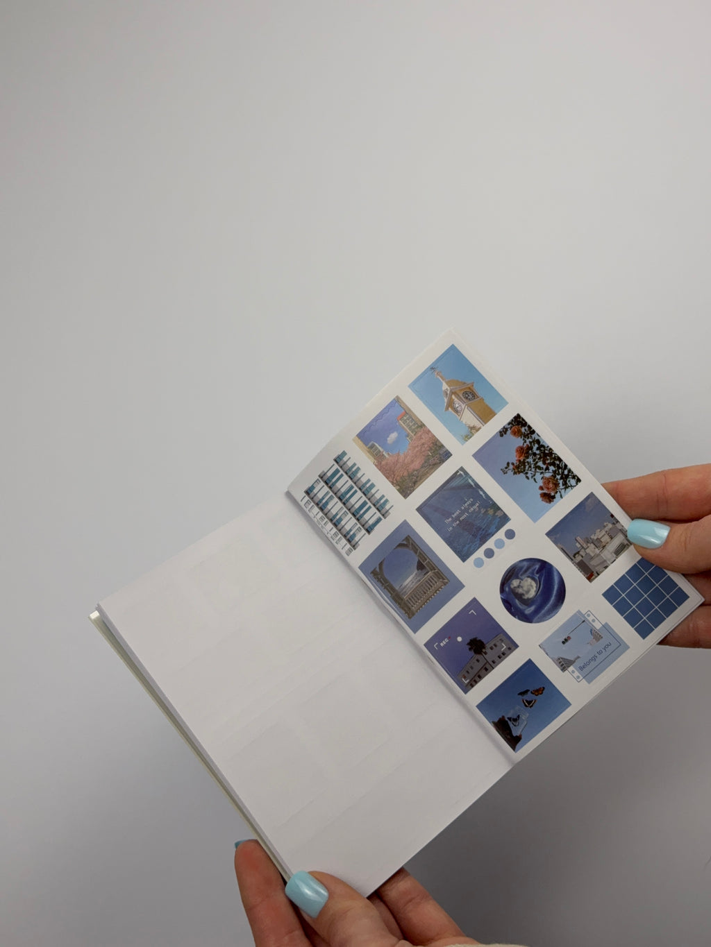 Aesthetic Sticker Book Set – 20 Sheets