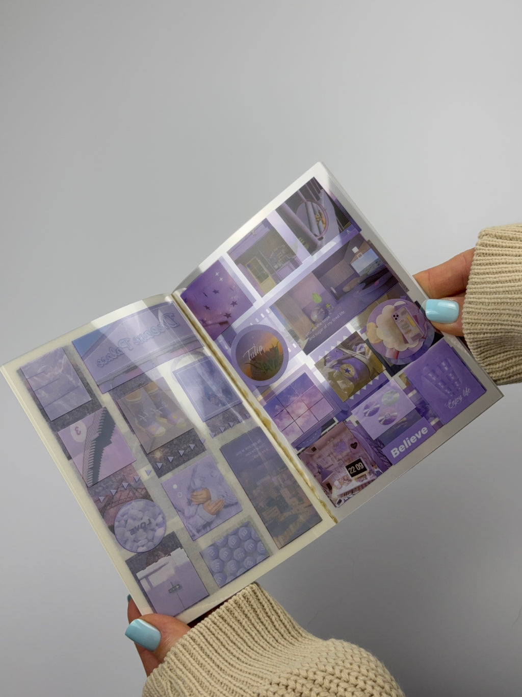 Aesthetic Sticker Book Set – 20 Sheets