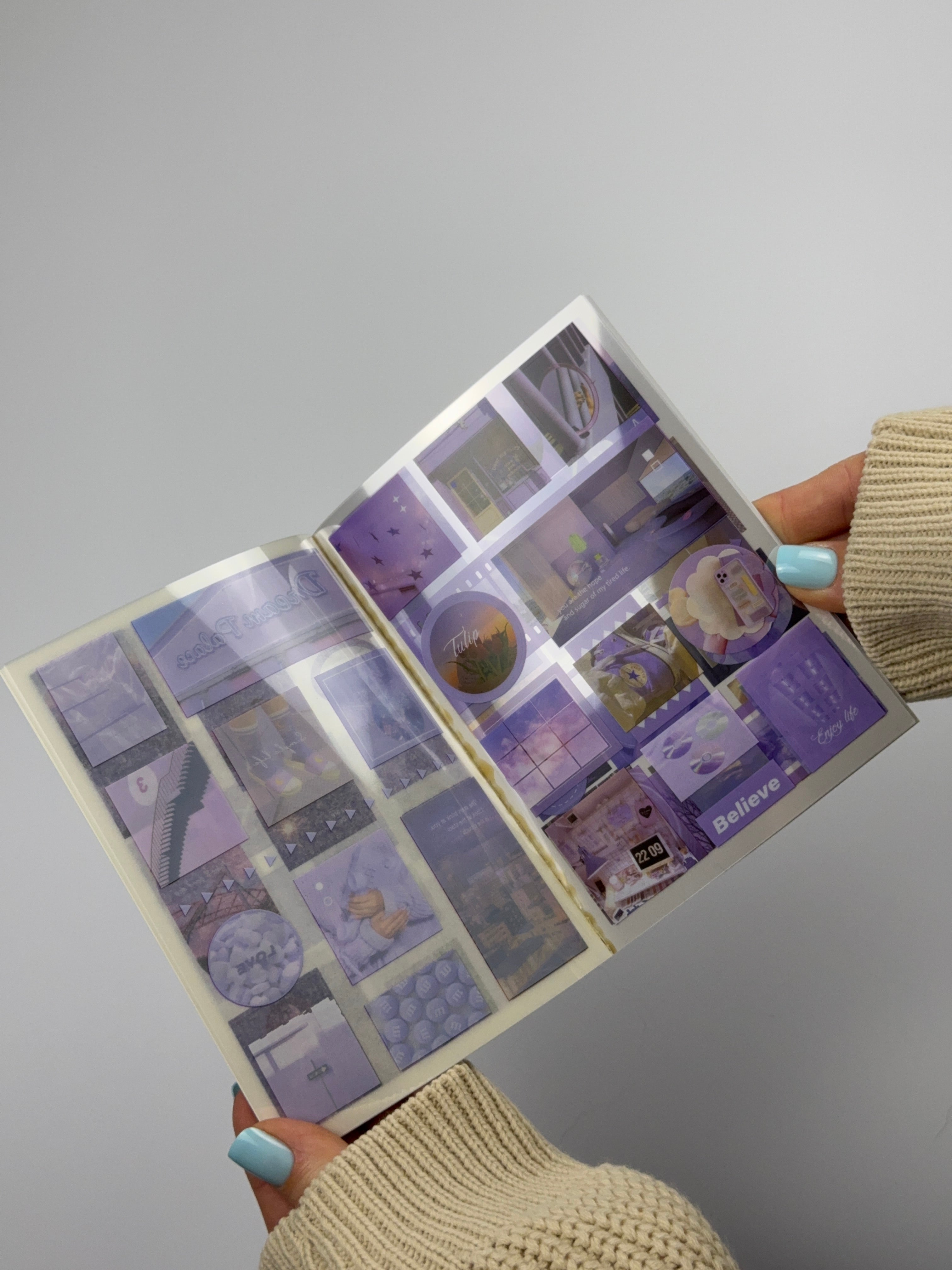 Aesthetic Sticker Book Set – 20 Sheets