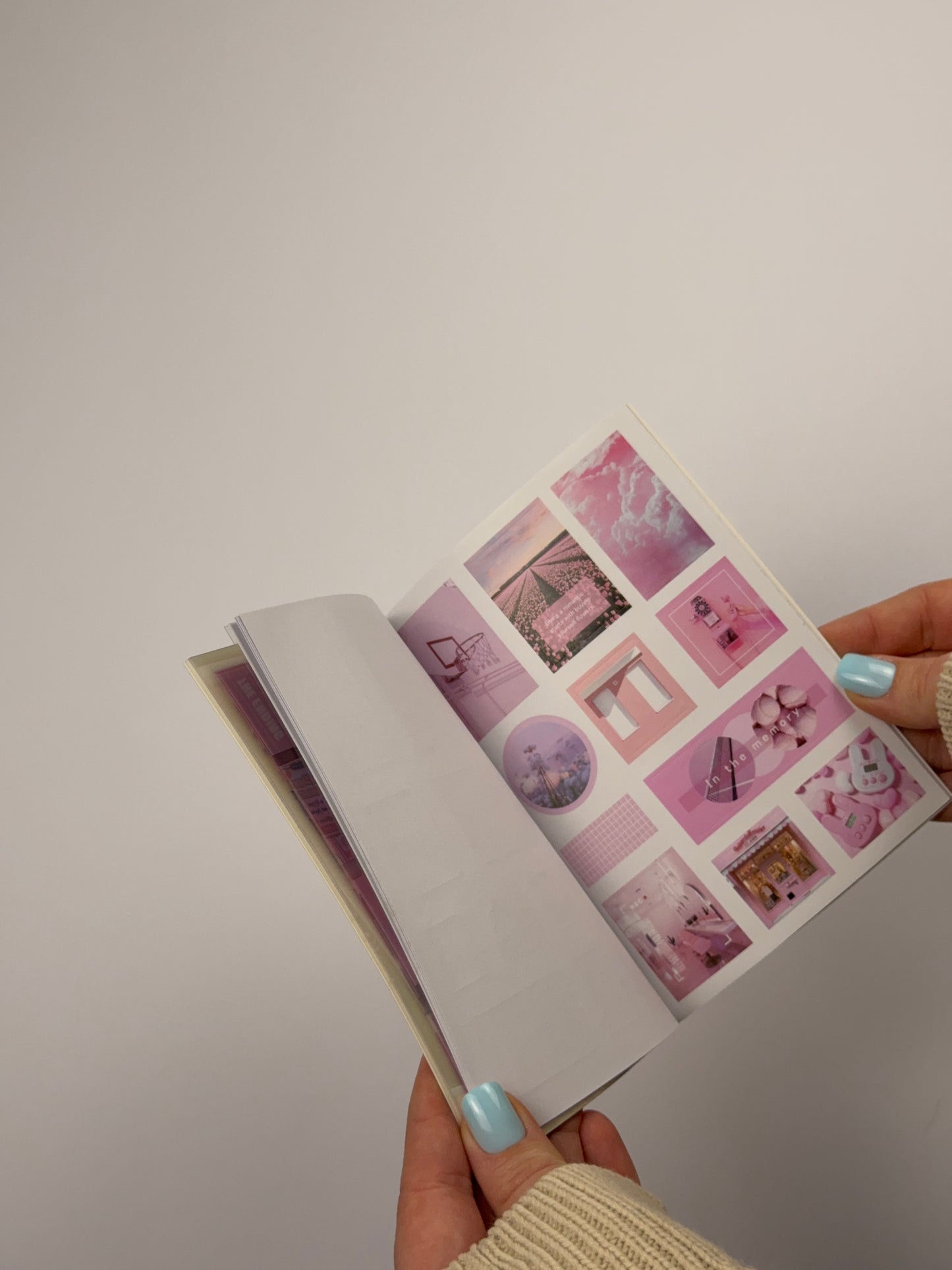 Aesthetic Sticker Book Set – 20 Sheets