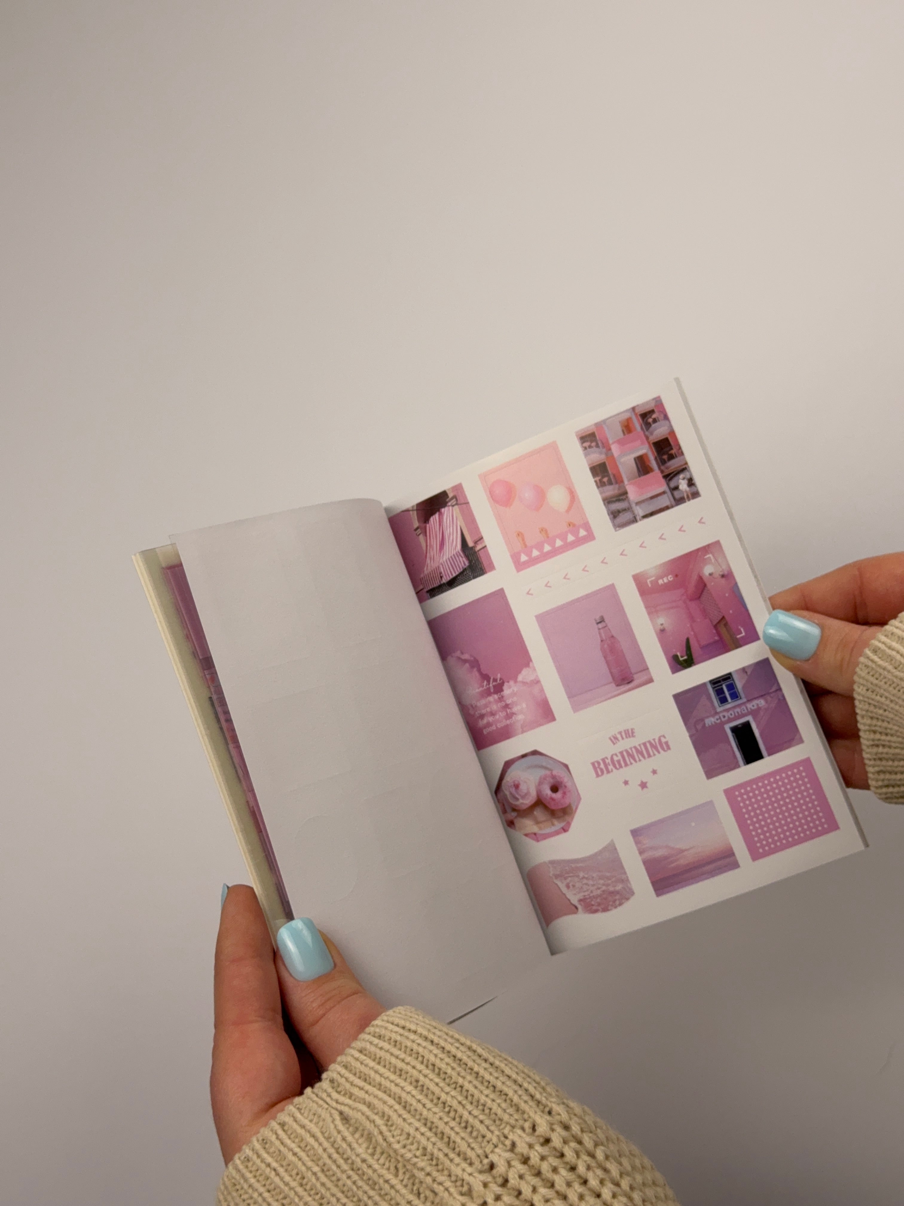 Aesthetic Sticker Book Set – 20 Sheets