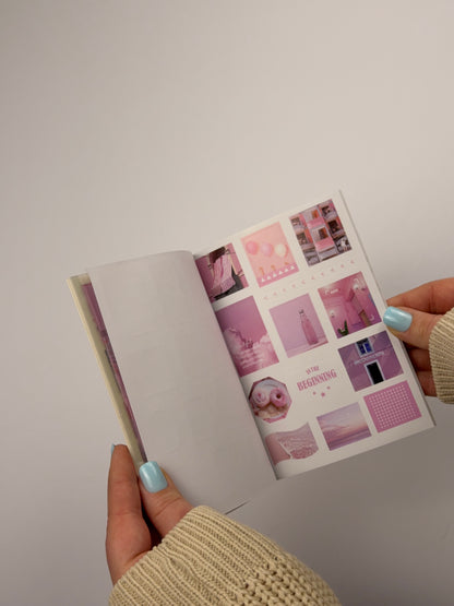 Aesthetic Sticker Book Set – 20 Sheets