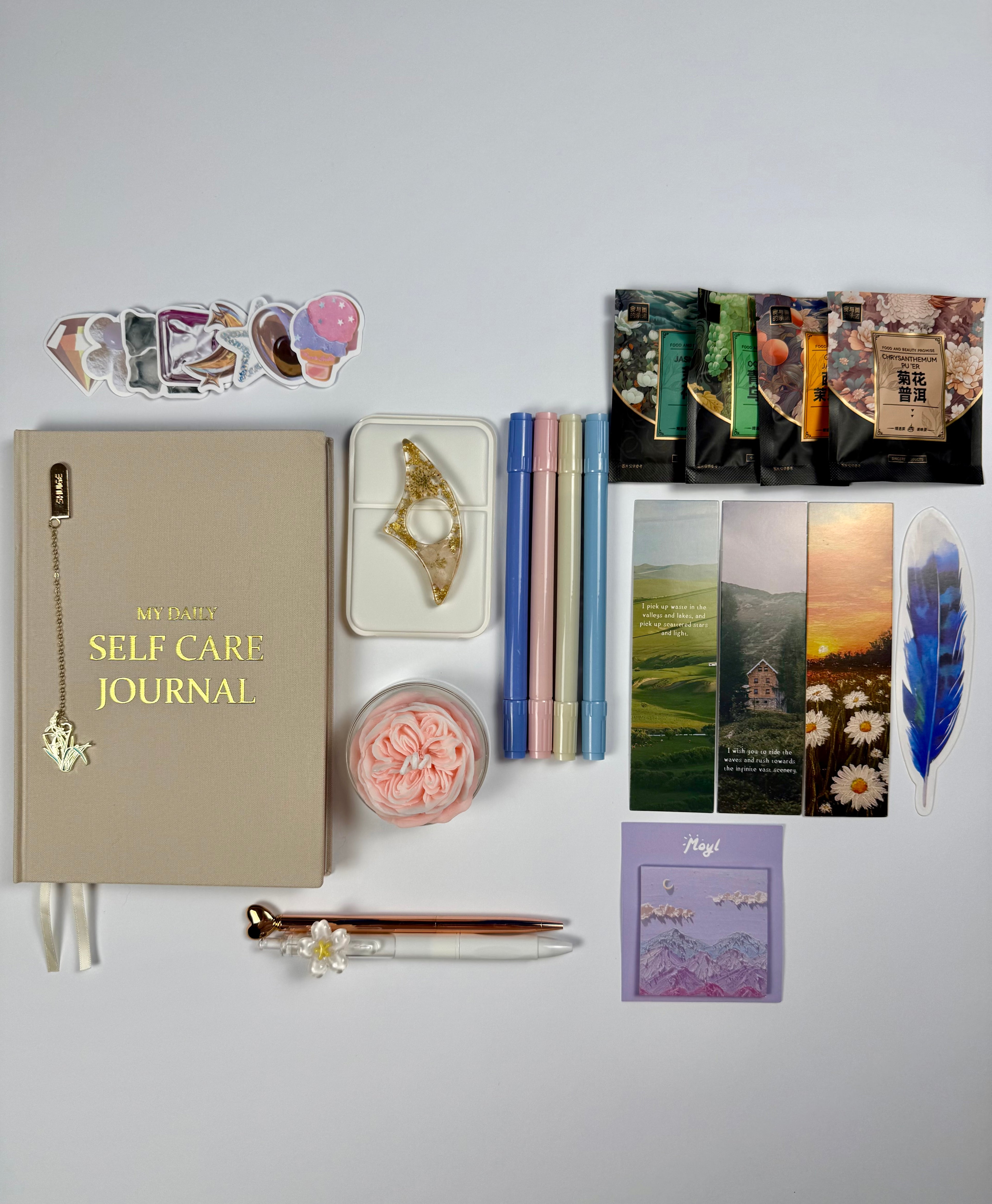 Self Care & Reading Journal Set ✨