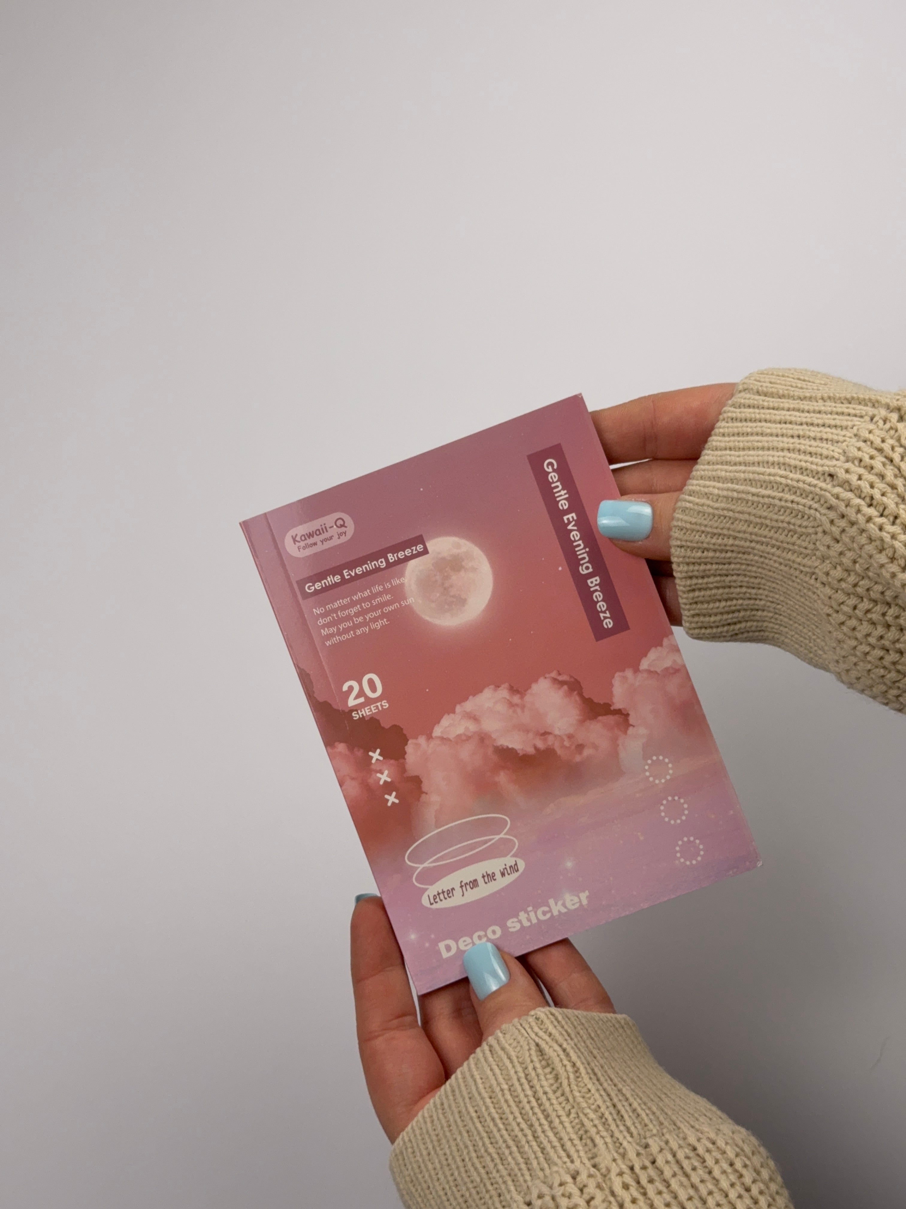 Aesthetic Sticker Book Set – 20 Sheets