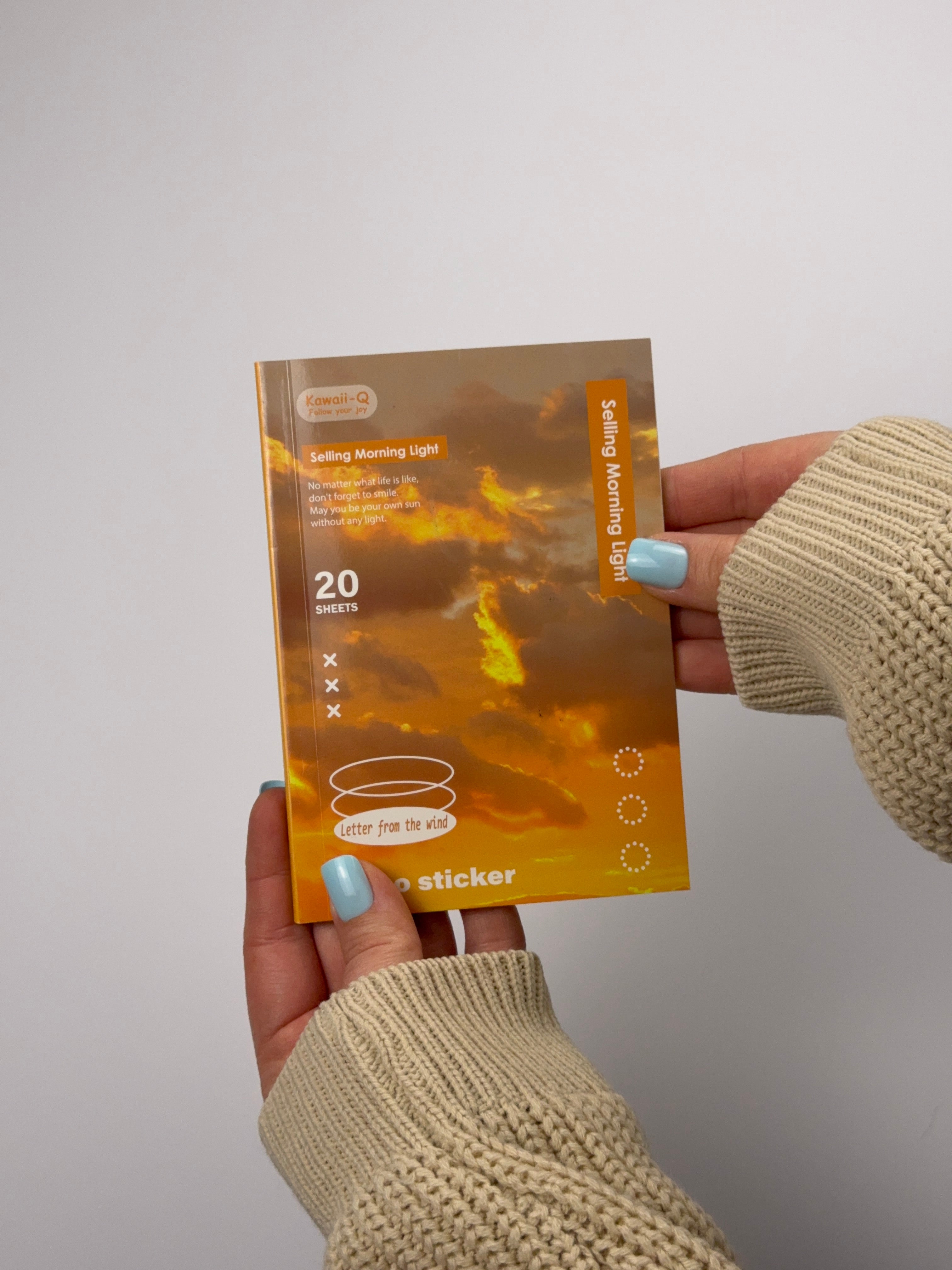 Aesthetic Sticker Book Set – 20 Sheets