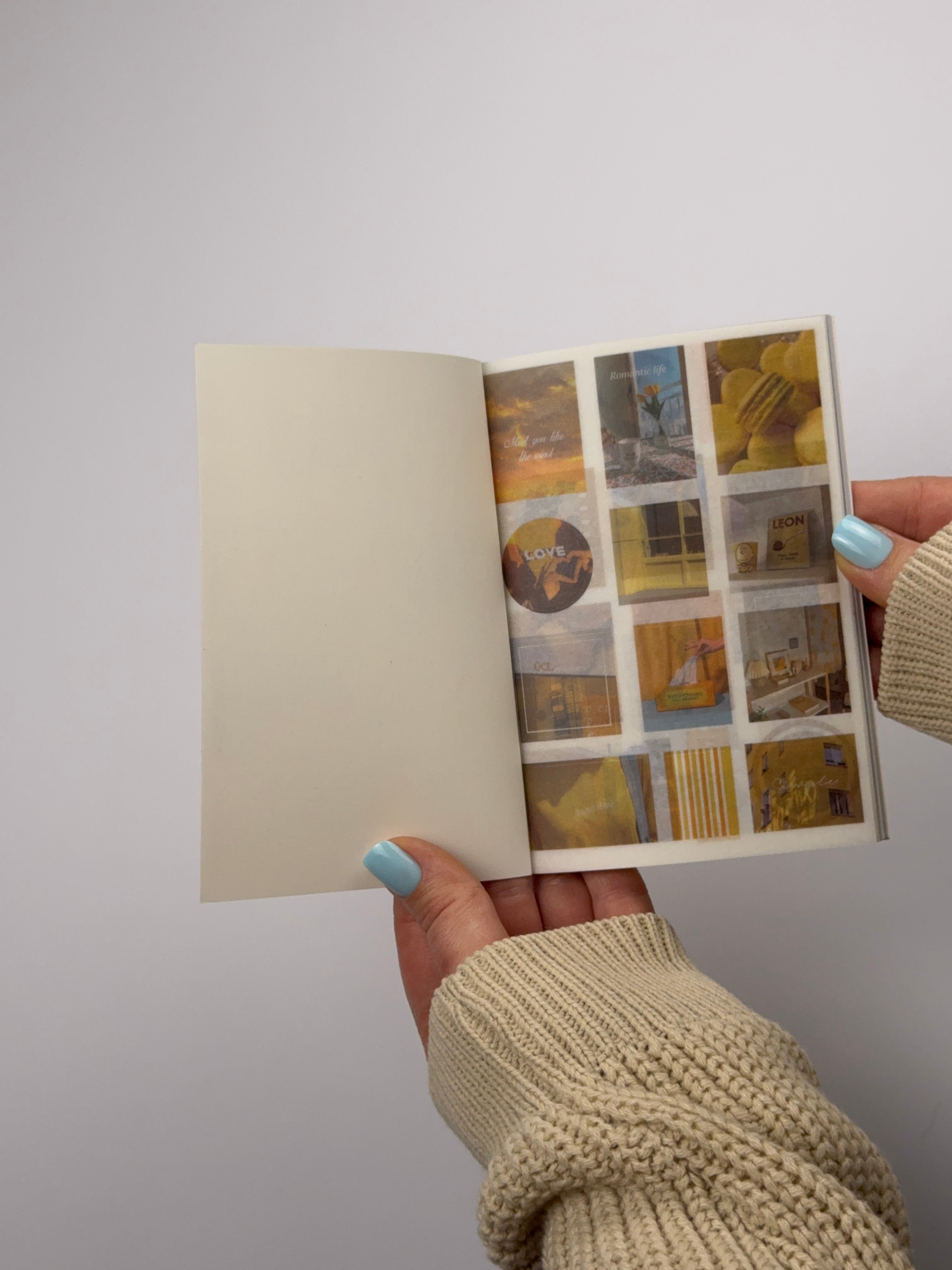 Aesthetic Sticker Book Set – 20 Sheets