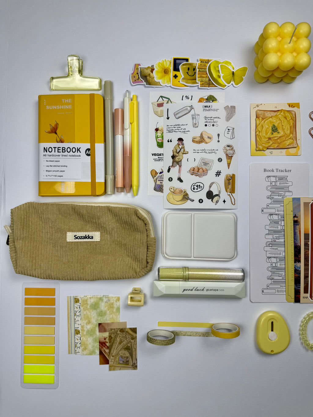 Golden Calm - A warm, muted yellow inspired by soft golden light and cozy quiet moments