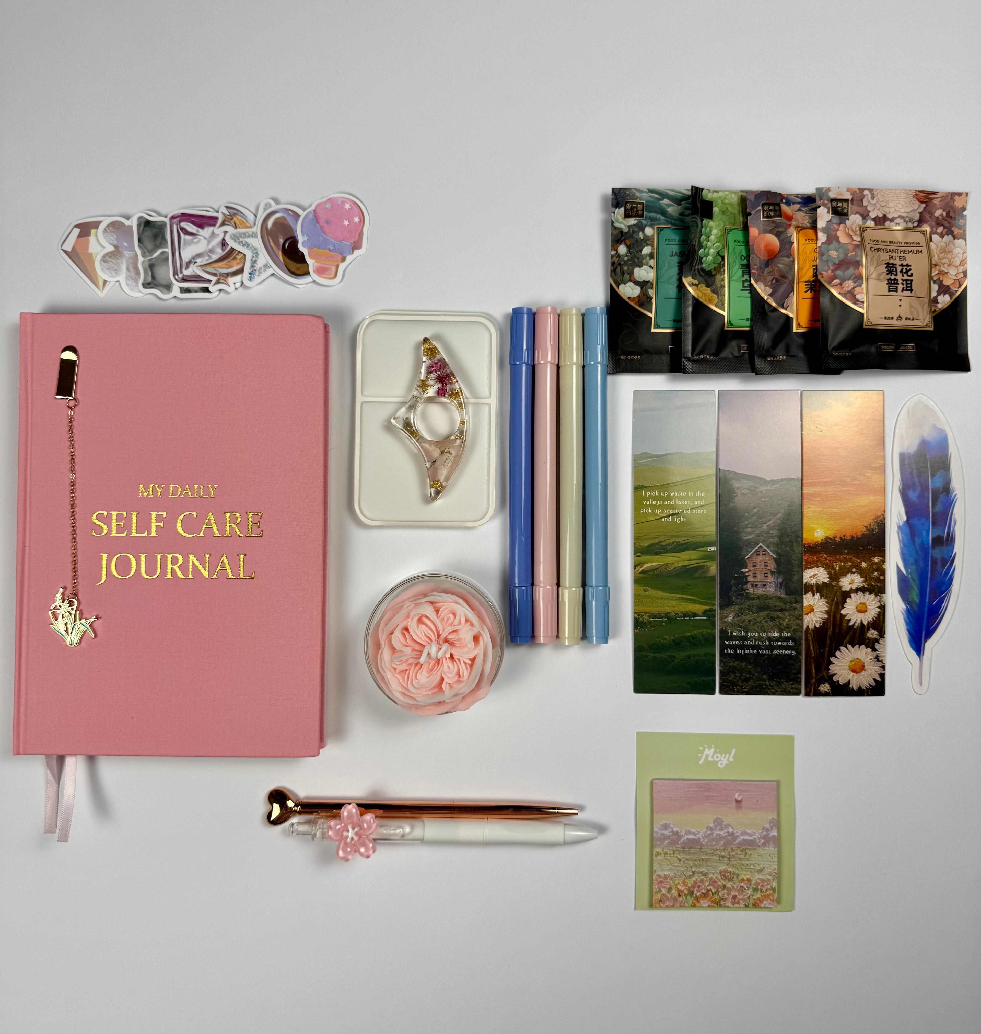 Self Care & Reading Journal Set ✨